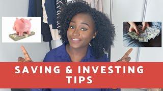 MONEY TALK #1 || Tips for SAVING & INVESTING | Achieve Financial Freedom