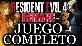 RESIDENT EVIL 4 REMAKE GAMEPLAY ESPAÑOL *JUEGO COMPLETO + FINAL* DIFICULTAD HARDCORE