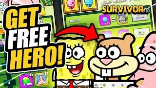 Get FREE HERO Sandy & Patrick, NEW PETS, & MORE in Survivor.io Deepsea Survivor SpongeBob Event