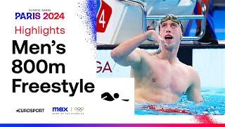 IRELAND MAKE HISTORY!  | Men's Swimming 800m Freestyle Highlights | #Paris2024