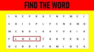 Find The Word Game | Word Puzzle | Quizzy World