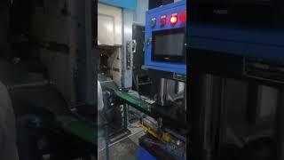 Stator rotor core stamping line.