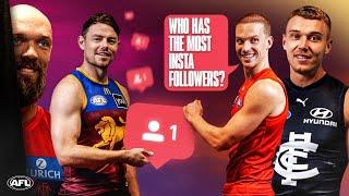 Captains blindly order each other from MOST TO LEAST Instagram followers 