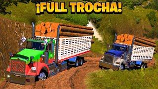 ¡T800 CON TRONCOS INMENSOS! | American Truck Simulator