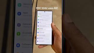 Galaxy S24 Ultra users Now ! OneUI 7 Update !