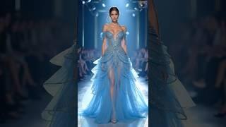 Elegance Meets Art: Which Couture Dress Do You Adore? Comment Below & Like!