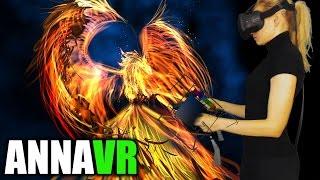 Phoenix painted in virtual reality with Tilt Brush