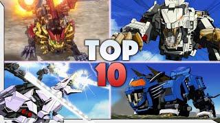 TOP 10 Zoids Battles