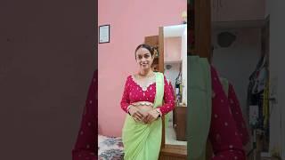 Party Wear Saree Look | Kaveri Kotadia #sareelook #sareedrape #shortsfeed #ytshorts #partywearsaree