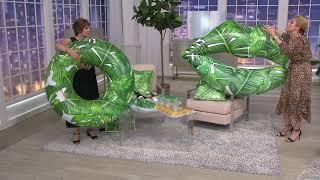 G.I.L.I. by Jill Martin X FUNBOY Choice of Printed Floats on QVC