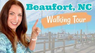 Windy Walking Tour of Beaufort NC June 2021 | Best Small Towns of North Carolina