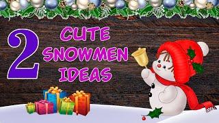 Hurry up to make it!️DIY Wonderful SNOWMEN️Christmas decor easy and simple