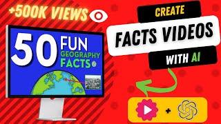 How To Create Viral Facts Videos & Make Money with A Faceless Channel