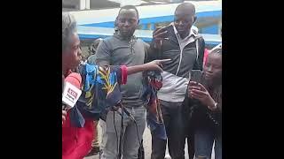 Angry granny desperately looking for missing grandson at Kenyatta National Hospital.