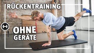 Rückentraining für zu Hause | Übungen ohne Geräte | Fitness & Kraftsport | Sport-Thieme