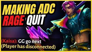 (Blue Kayn Guide) HOW TO MAKE ENEMY HIGH ELO ADC RAGE QUIT