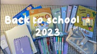 BACK TO SCHOOL 2023 || Mình đã chuẩn bị những gì cho năm học mới || Pantee 