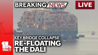 LIVE from SkyTeam 11: Re-floating the Dali container ship - wbaltv.com