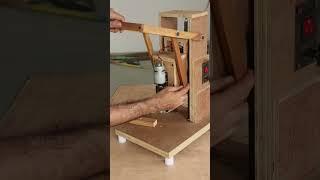 Mini Homemade drill stand using 775 DC motor #diyproject #woodworking