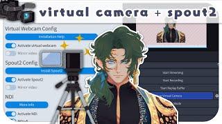 setting up your model in discord, OBS, and roll20【virtual camera/spout2 tutorial】