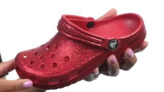 Crocs Kids Classic Sparkle Clog (Toddler/Little Kid) SKU:8557803