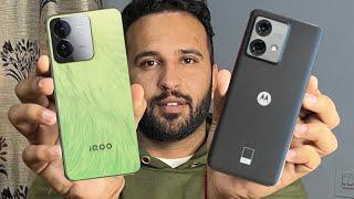 Iqoo Z9 5g Vs Moto Edge 40 Neo Comparison | Camera, Battery , Gaming, Display Comparison