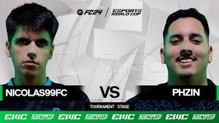 nicolas99fc vs PHzin | EWC EA FC 24 - Day 2 - Group Stage