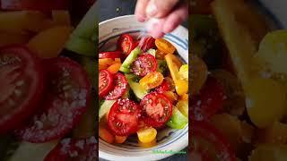 Heirloom Tomato Panzanella - A Simple Summer Salad
