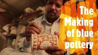 Tisser | The Making of Blue Pottery by Artisans | Handicrafts