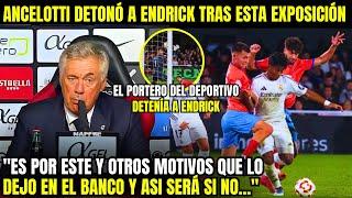  ¡GUAU! ¡ANCELOTTI LANZA LA PALABRA SOBRE ENDRICK TRAS UN GOL FIJADO! 