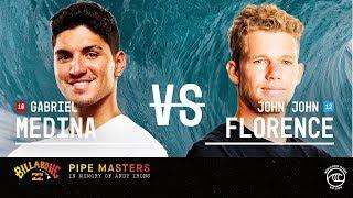 Gabriel Medina Challenges John John Florence's Epic 2019 Comeback - Billabong Pipe Masters