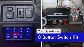 Let the offroad accessorizing begin! Installing the Yota Xpedition aux switch kit in the 4Runner