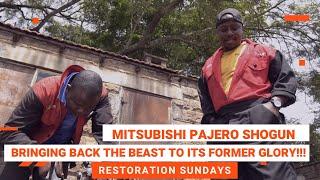 MITSUBISHI PAJERO SHOGUN RESTORATION TO ITS FORMER GLORY!!! EP 1#REBUILD #RESTORATION