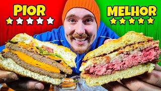 Provei o Hamburguer de pior e melhor avaliação do Ifood 6