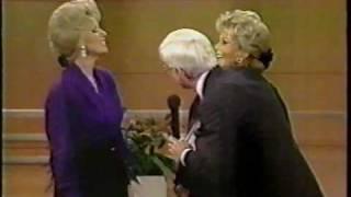 Zsa Zsa Gabor on The Phil Donahue Show meeting Victoria Jackson as Zsa Zsa