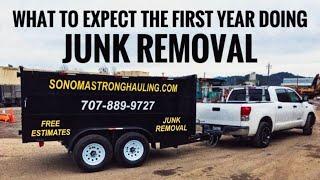 What To Expect YOUR First Year In The Junk Removal Business #howto #tips #entrepreneur