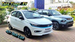 Tata Tiago EV XZ Plus Tech Lux Long Range Dual Tone XZ+ Review  Range
