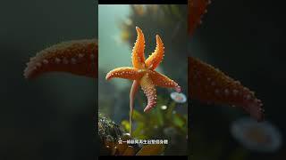 海星沒有大腦：探索海星的獨特生理結構 #科普 #科學事實 #海星