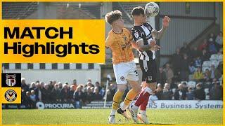 Match Highlights | Grimsby Town v Newport County