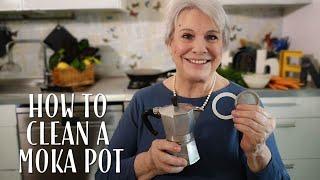 How to clean a moka pot - Mamma Giuliana