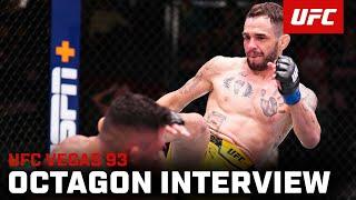 Lucas Almeida Octagon Interview | UFC Vegas 93