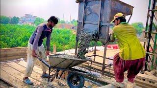 Construction of Lanter | Bhoot Bangla | Mixer Machine and loader Machine | Machines visit