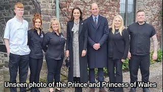 Unseen photo of the Prince and Princess of Wales in Wales shows how "down to earth" they truly are
