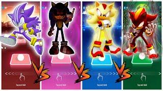 DarkSpine Sonic  Sonic Exe  Hyper Sonic  Shadow Sonic | Tiles Hop EDM Rush!