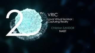 LAVAL VIRTUAL   VRIC 2018   Capturing Reality