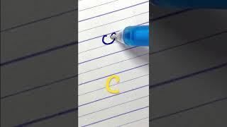 “C” Cursive Writing for beginner | Capital Cursive letter (Alphabet) | Cursive Handwriting Practice