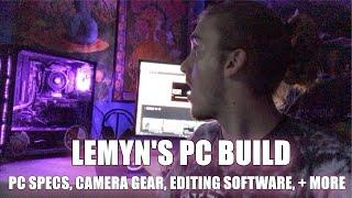 LEMYN'S PC BUILD IN 2020 | PC SPECS, CAMERA GEAR, EDITING SOFTWARE + MORE