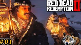 My First Mission Rescue to the jhon in Red dead redemption 2 game play 01 in Hindi language