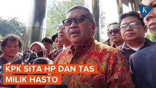 [FULL] Hasto Sebut HP dan Tasnya Disita KPK dari Tangan Ajudan