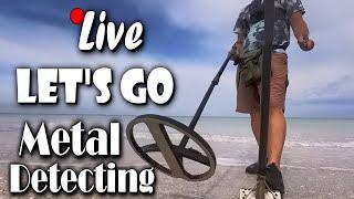 Let's GO Beach METAL DETECTING! | Treasure Hunting in REAL TIME!